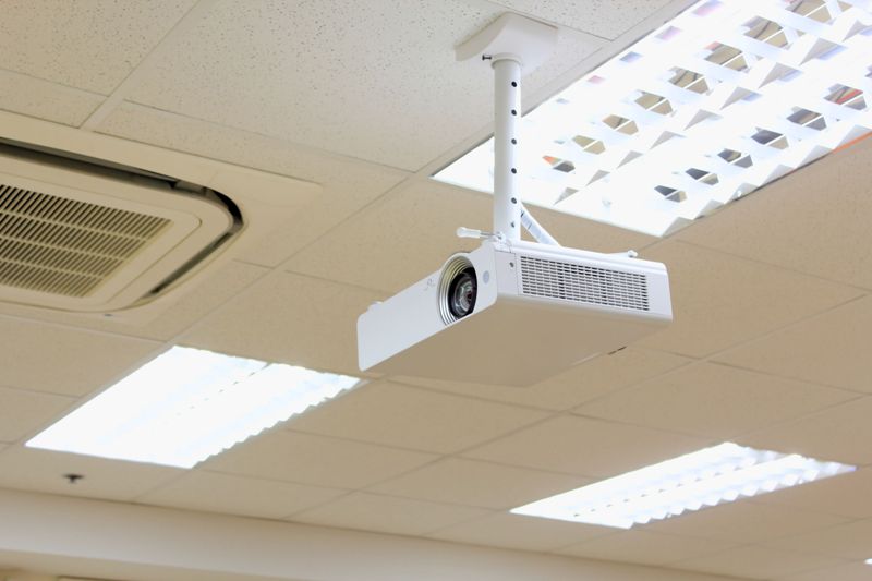 Projectors in office
